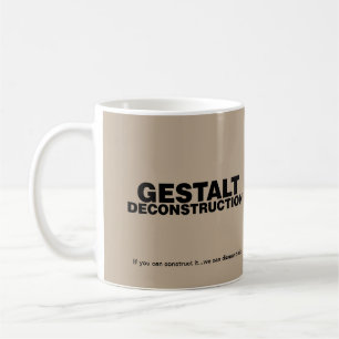 Café Taza del Deconstruction de la gestalt