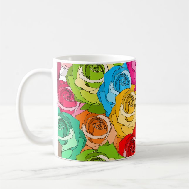 Café Taza del desfile de los rosas (Izquierda)