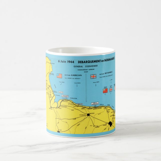 Café Taza del Día D de Normandía (Centro)