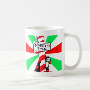 Café Taza del día de fiesta del pingüino
