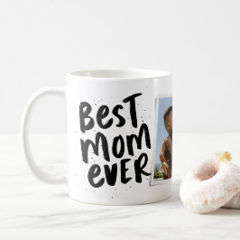 Café Taza del Día de la Madre con foto moderna 'Mejor m