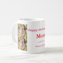 Café Taza del día de la madre con foto personalizada