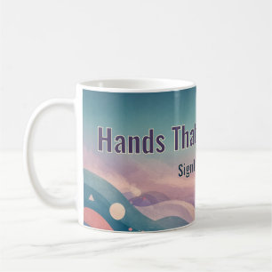 Café Taza del Día de las Manos que Hablan Lenguajes de