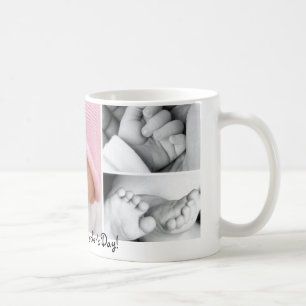 Café Taza del día de madre de nacimiento de Hapy