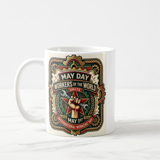 Café Taza del Día de Mayo (Izquierda)