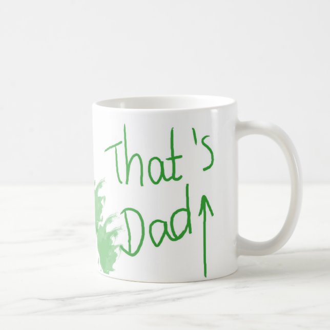 Café Taza del día de padre "que es el papá " (Derecha)