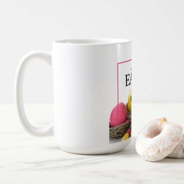 Café Taza del Día de Pascua (Con donut)