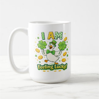 Café Taza del día de San Patricio 15 oz – Me siento afo