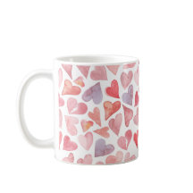 Taza del Día de San Valentín Corazones
