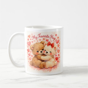 Café Taza del Día de San Valentín de mi osito de peluch