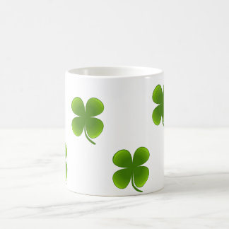 Café Taza del día de St Patrick del trébol (taza)