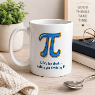 Café Taza del Día Feliz de Pi – Para Amantes de las Mat