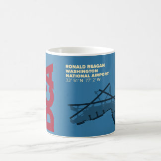 Café Taza del diagrama del aeropuerto nacional de