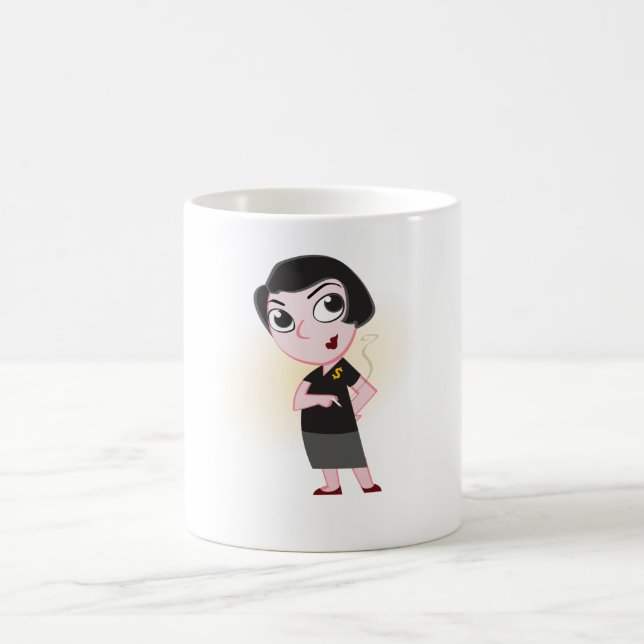Café Taza del dibujo animado de Ayn Rand (Centro)