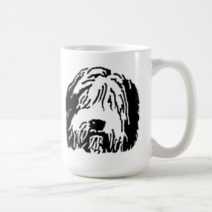 Café Taza del dibujo animado de Beardie