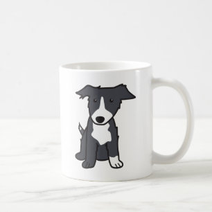 Café Taza del dibujo animado de la raza del perro del