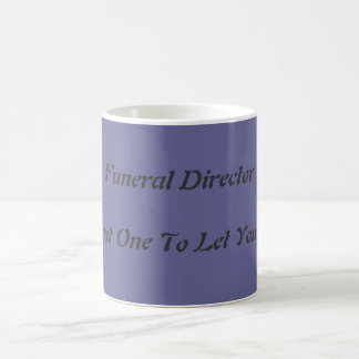 Café Taza del director de funeraria