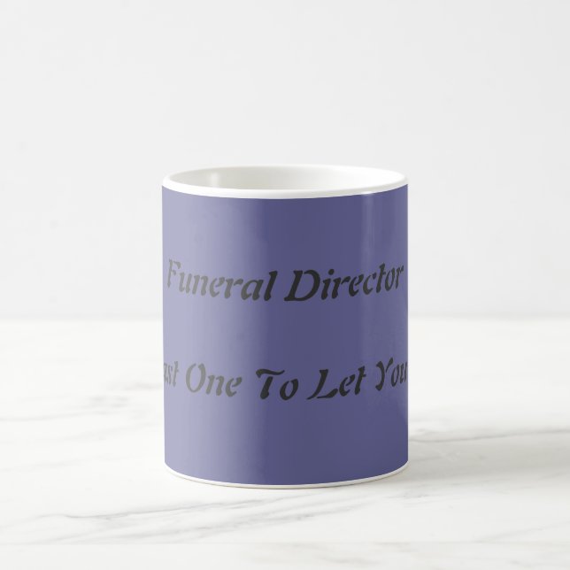 Café Taza del director de funeraria (Centro)