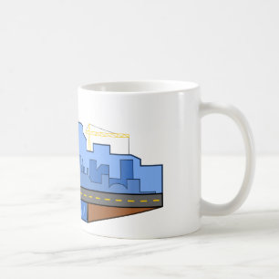 Café Taza del diseño de ingeniería