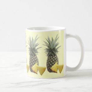Café Taza del diseño de la piña