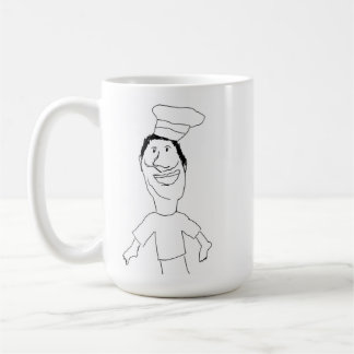 Café Taza del Doodle - él acaba de querer hacer la
