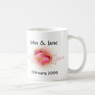 Café Taza del el día de San Valentín