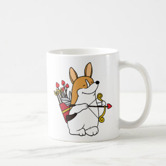 Café Taza del el día de San Valentín del Cupid del