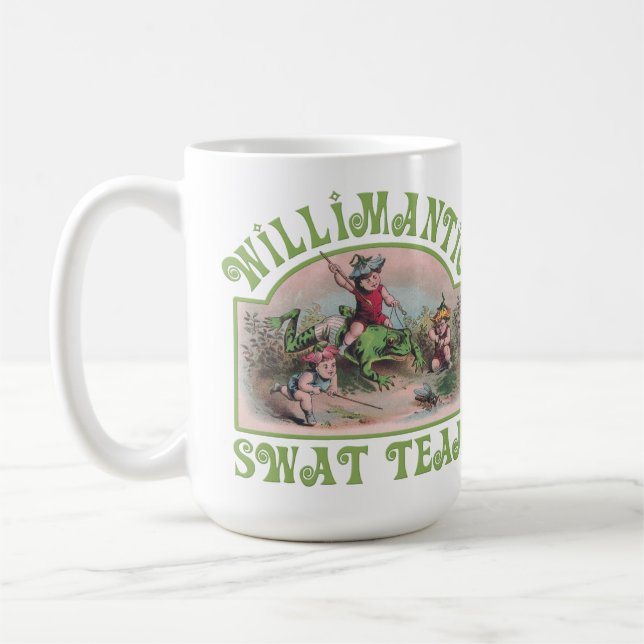Café Taza del equipo de GOLPE VIOLENTO de Willimantic (Izquierda)