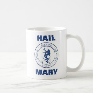 Café Taza del equipo de Maria del saludo (blanca)