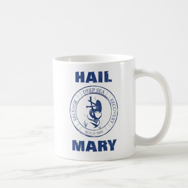 Café Taza del equipo de Maria del saludo (blanca) (Derecha)