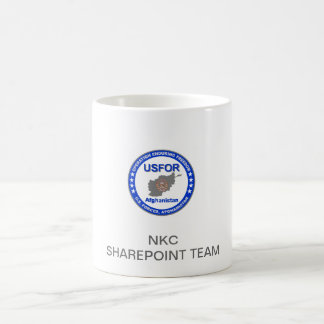 CAFÉ TAZA DEL EQUIPO DE USFOR-A NKC SHAREPOINT