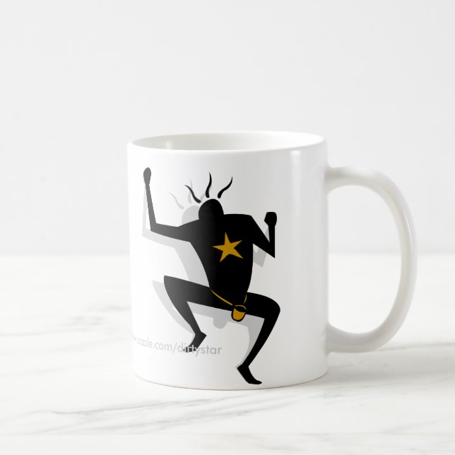 Café Taza del escalador de la sombra (Derecha)