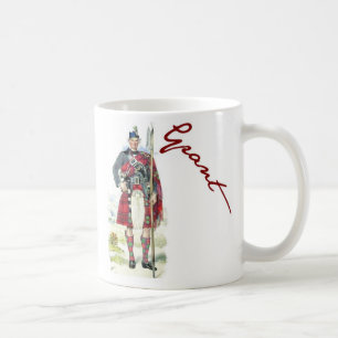Café Taza del escocés de Grant del clan
