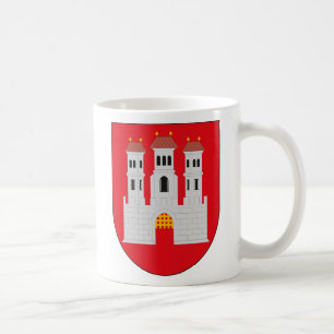 Café Taza del escudo de armas de Bratislava