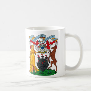 Café Taza del escudo de armas de Edimburgo