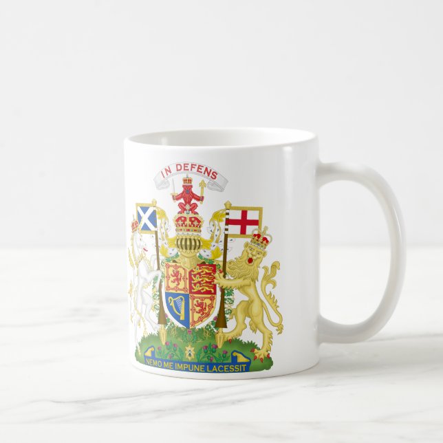 Café Taza del escudo de armas de Escocia (Derecha)