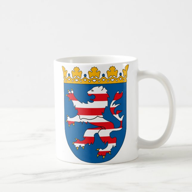 Café Taza del escudo de armas de Hesse (Derecha)