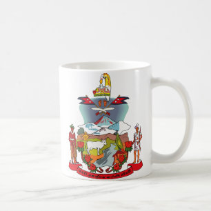 Café Taza del escudo de armas de Nepal