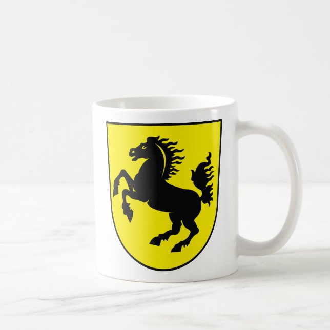 Café Taza del escudo de armas de Stuttgart (Derecha)