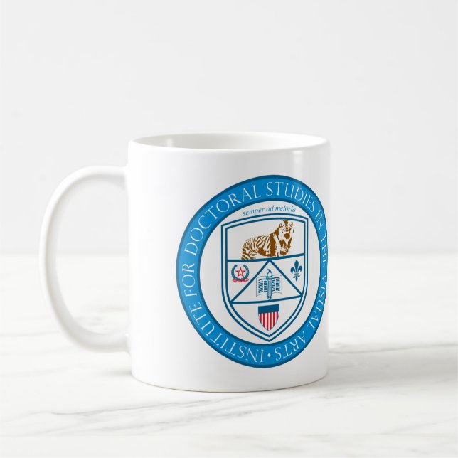 Café Taza del escudo de IDSVA - Leftie (Izquierda)