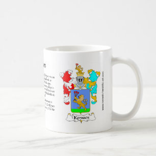 Café Taza del escudo de Kovacs