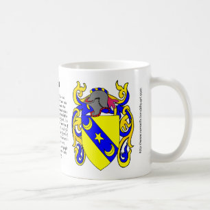 Café Taza del escudo de la familia de Scott
