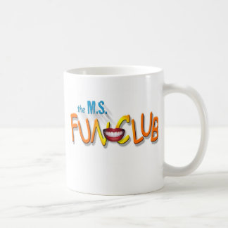 Café Taza del escudo del club de la diversión del ms
