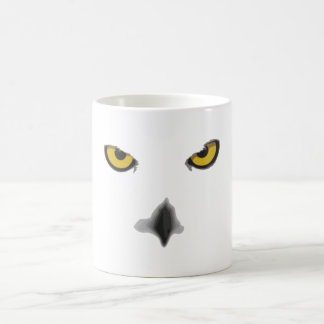 Café Taza del estándar del búho de la nieve