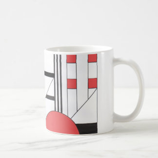 Café taza del estilo de los años 40