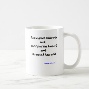 Café Taza del éxito de Thomas Jefferson