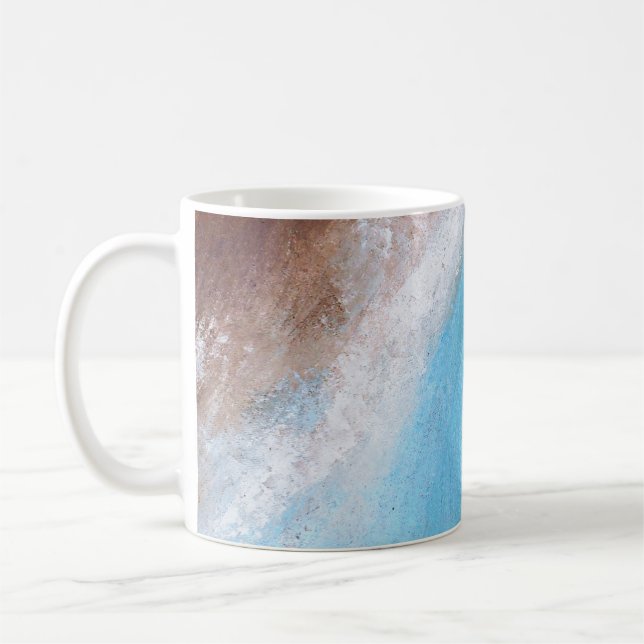 Café Taza del extracto de la turquesa de Siena (Izquierda)