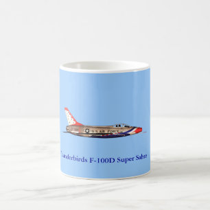Café Taza del F-100 de los Thunderbirds