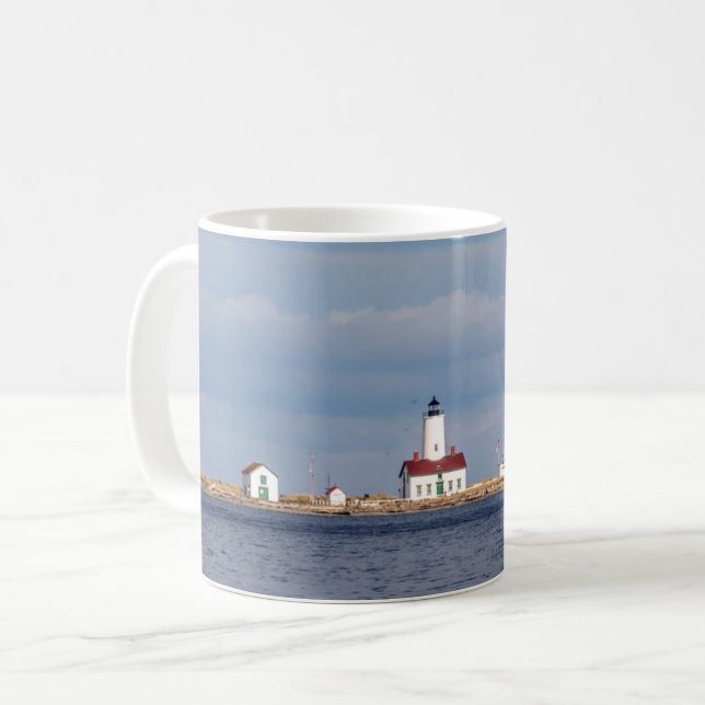 Café Taza del faro de Dungeness (Anverso izquierdo)