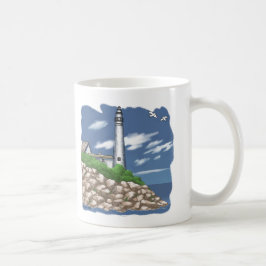 Café taza del faro de Manitou